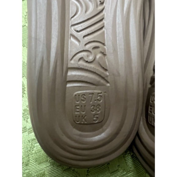 Blowfish Malibu Sandals Toasted Gold Slip On Sz 7.5 New - Picture 6 of 6